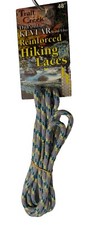 Heavy Duty 48" Boot Laces made with Natural Dupont  Kevlar  Gray Hiking Work