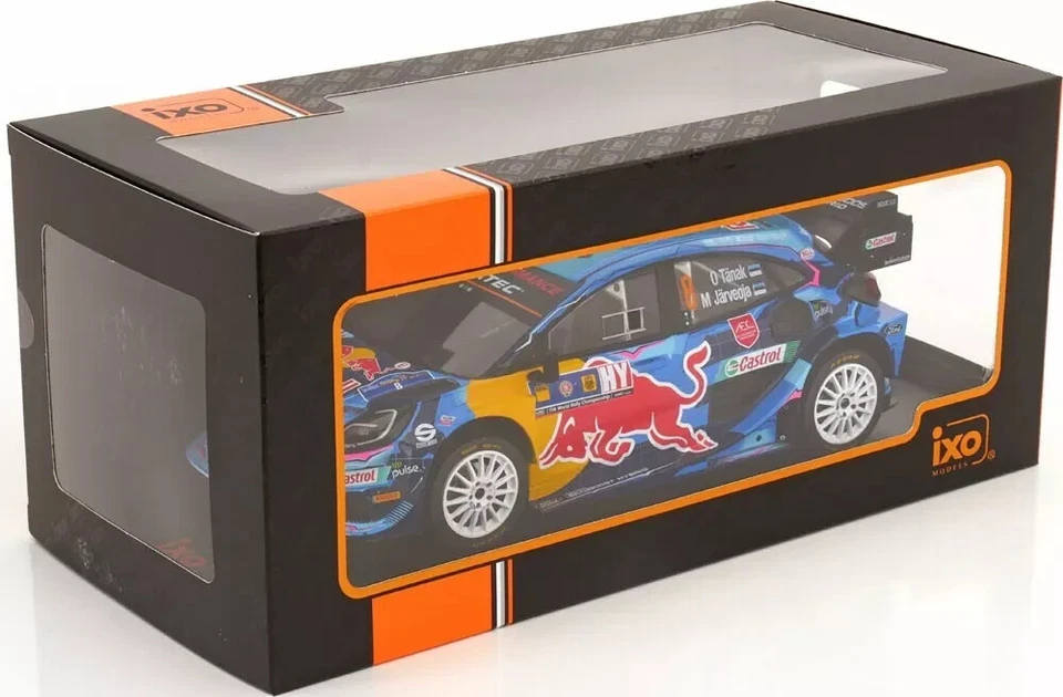 IXO MODELS  1:18 AUTO FORD PUMA RALLY 1  #8  EUROPEAN  RALLY  2023   18RMC187.22 - Immagine 3 di 3