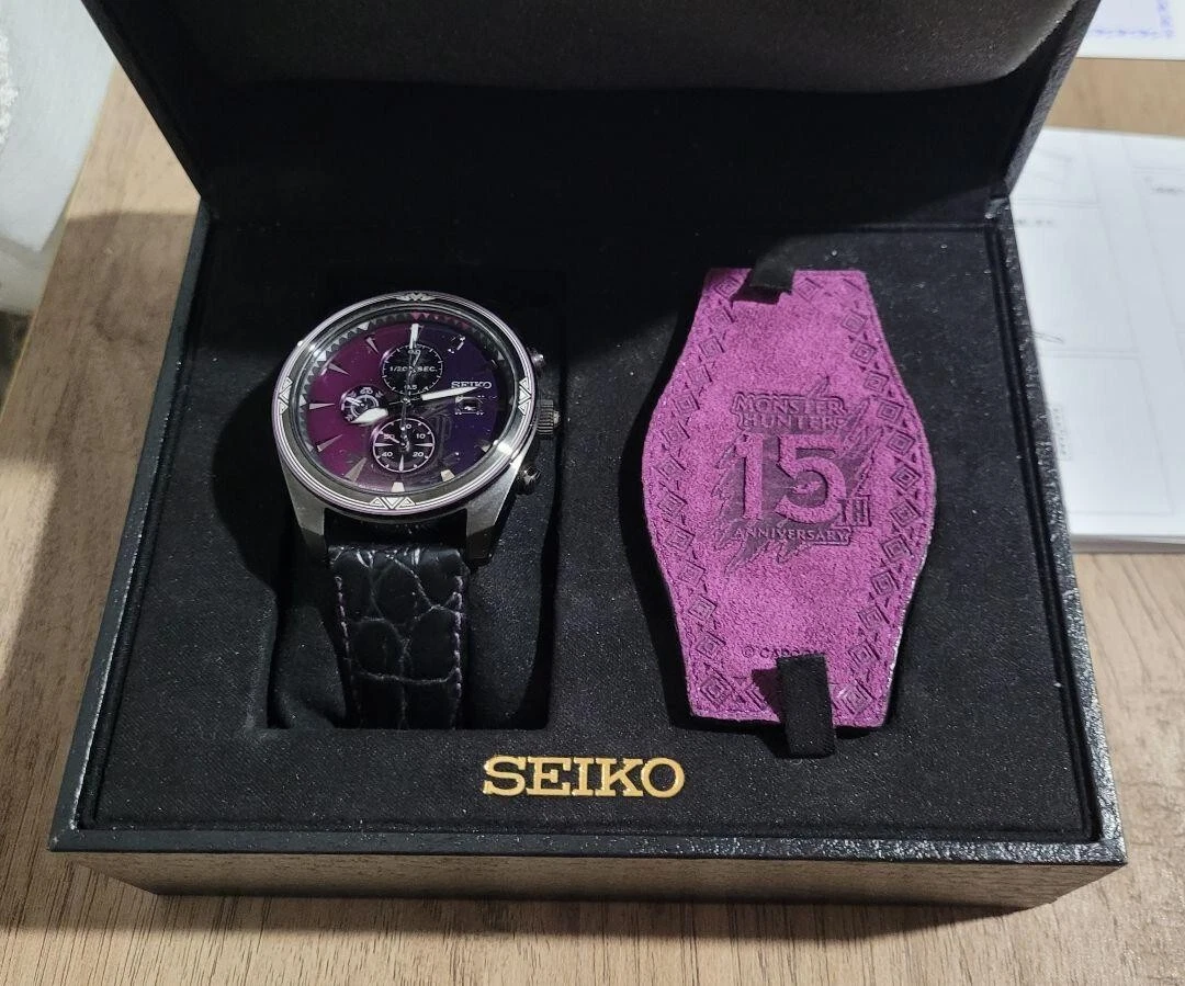 Monster Hunter Nergigante Model 15th Anniversary SEIKO