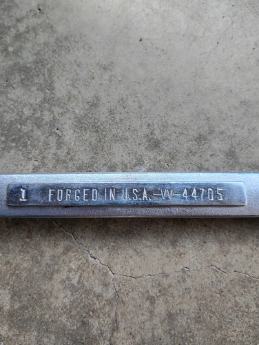 Craftsman 1" Combination Wrench -VV- Series 44705 Made in USA - Foto 6 di 9