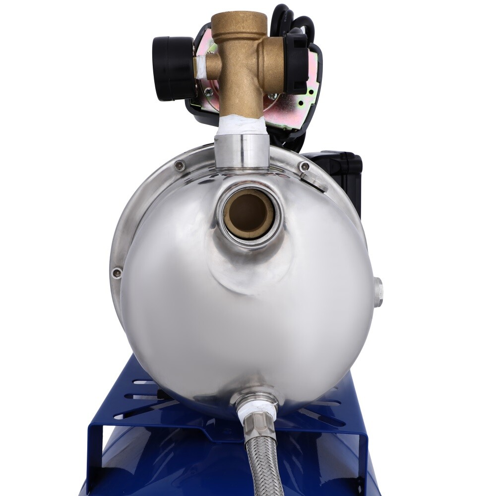 1 HP Shallow Well Jet Pump With Pressure Switch - 125ft Lift, 12.3 GPM, 115V