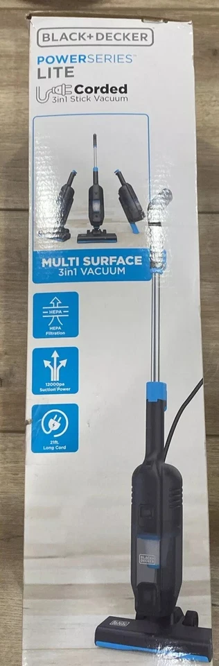 Black+Decker BDSV1BLK 3-in-1 Corded Stick Vacuum - Image 3 of 4