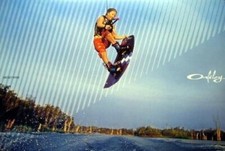 OAKLEY 2007 Amber Wing wakeboard promo poster...