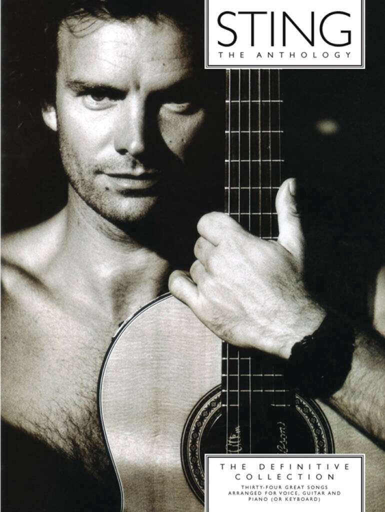 Sting Anthology partition livre de musique complet pour piano chant et guitare