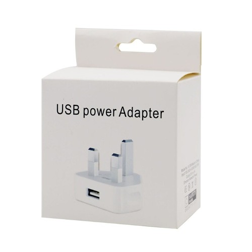 UK Wall USB Charger Plug 3 Pin Wall Charging Adaptor Mobile Phone Charging Head - Zdjęcie 6 z 10