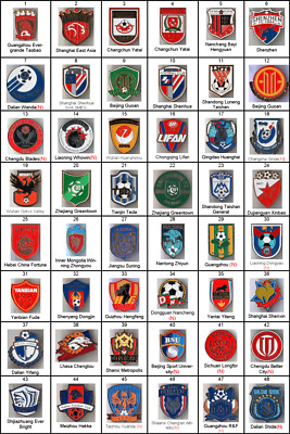 soccer football pin / badge China PART 1