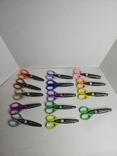 Lot of 14 Fiskars/Misc Crafting Scrapbook Corner Edgers and Paper Edger Scissors