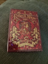 Eternal Reign Ruby New Sealed Riffle Shuffle Playing Cards Limited Edition 