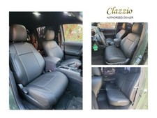 Clazzio Pvc Synthetic Leather Custom Seat Covers For 2020-2023 Toyota Tacoma