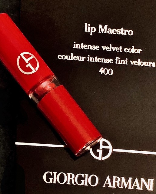 giorgio armani lip maestro 400