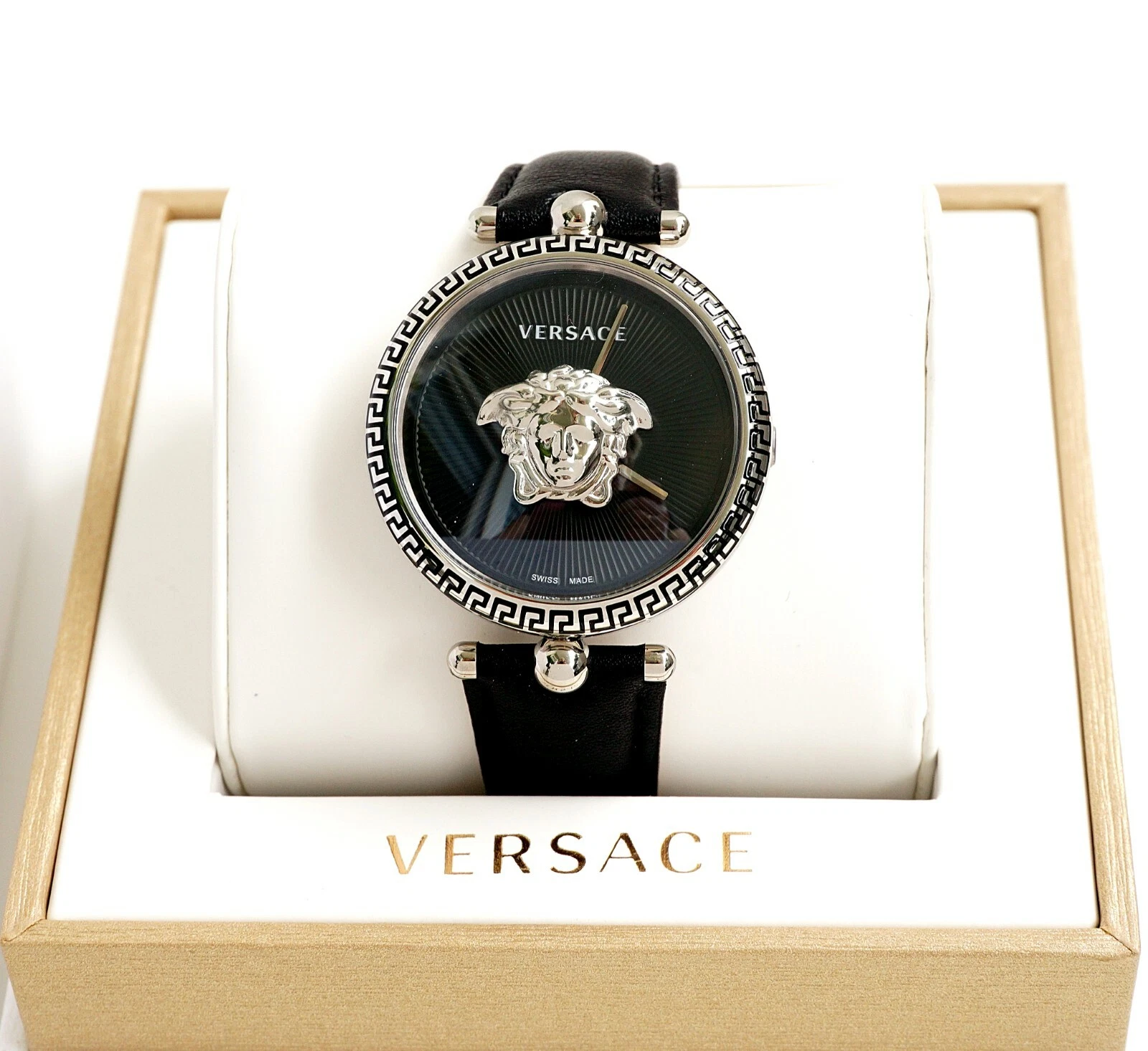 Orologio donna Versace VCO060017 Palazzo Empire IP argento SWISS MADE nuovo