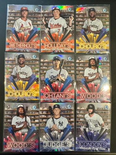 2025 BOWMAN BASEBALL INSERTS You Pick Your Card & Complete Your Set UPDATED 6/7