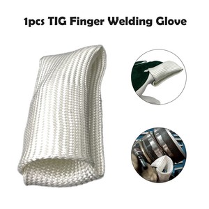 150mm TIG Finger Weld Monger Schutz Hitzeschild Sicherheit Schweißhandschuhe Neu