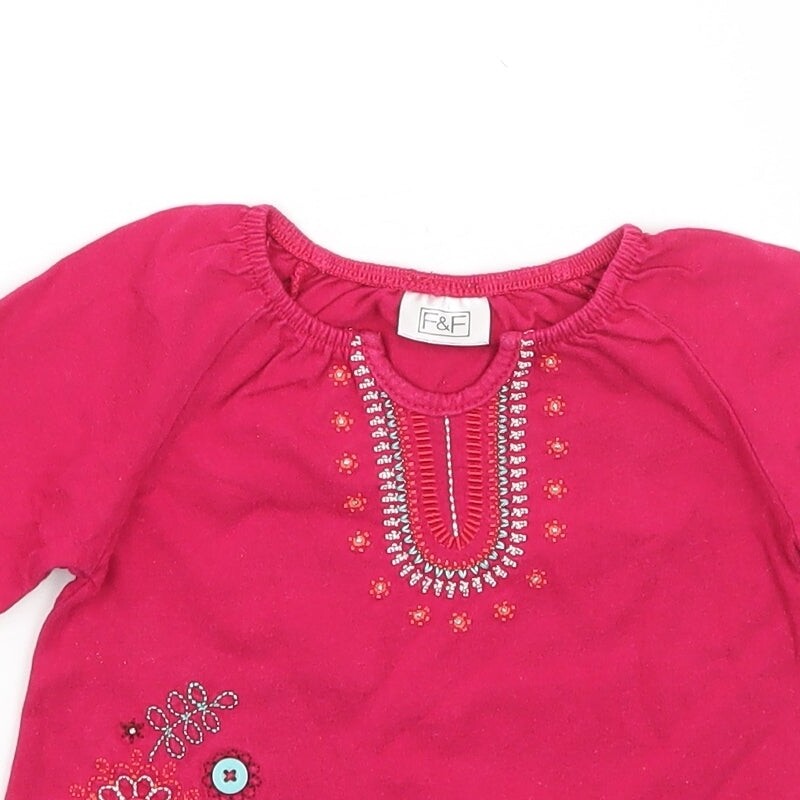 LCW Kids T-shirt pour Filles à Col Rond -S5BE49Z4-E48 - LC Waikiki