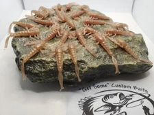 2" MAYFLY SOFT PLASTIC FISHING BAIT IN SINGLE NATURAL COLORS