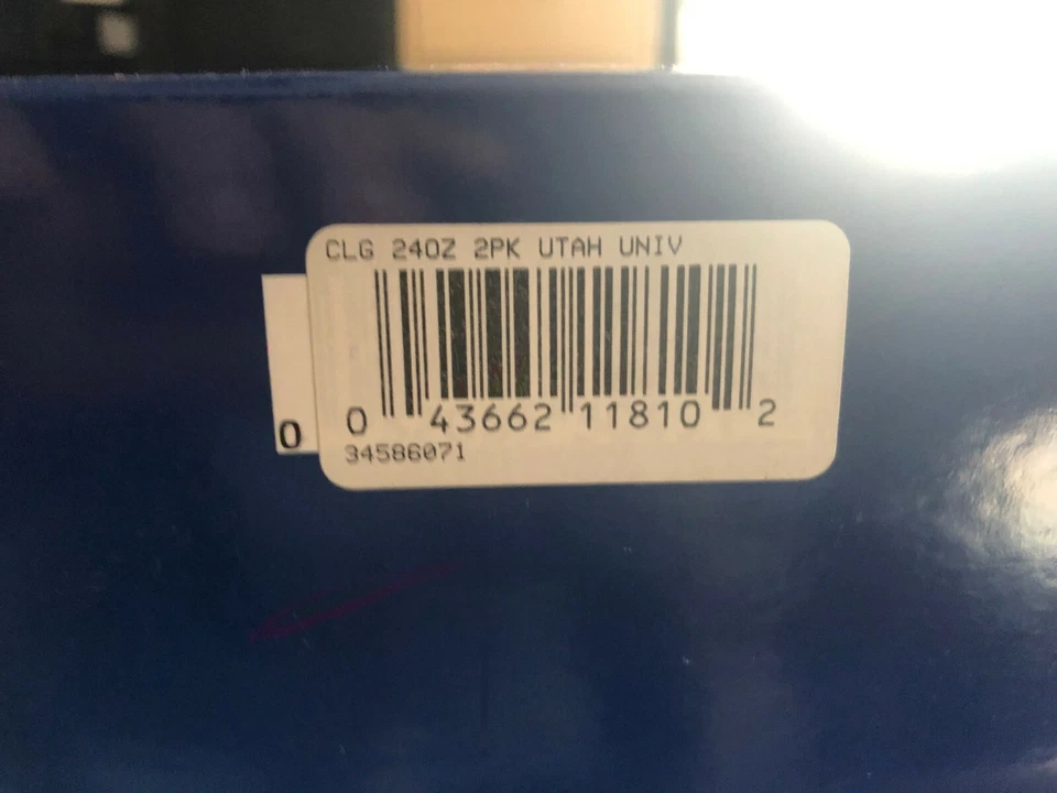 Utah Utes University (2) 24 oz. Vasos aislados Foto 3 de 3