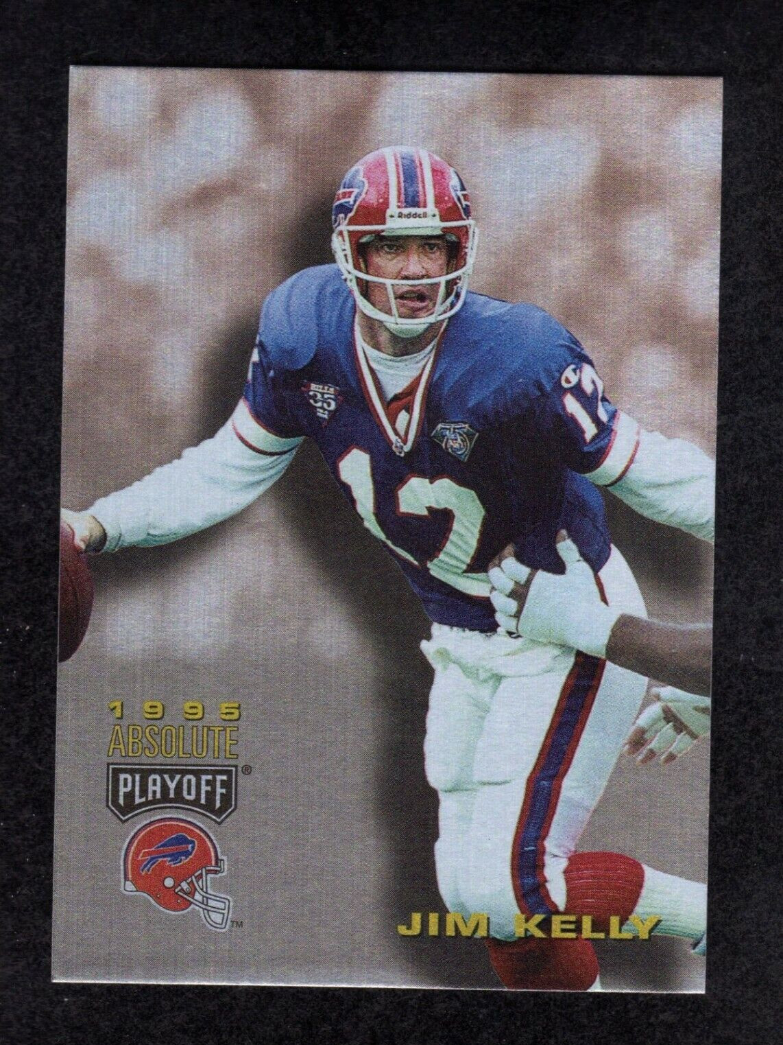 Jim Kelly #29 (Football Cards 1995 Playoff Absolute) — is it worth grading?