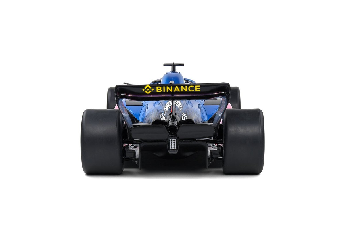 SOLIDO 1808803 Alpine A522 GP Monaco, Fernando Alonso 2022, Véhicules à l'échelle - Échelle 1:18 | El Taller del Modelista