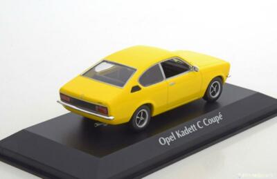 Minichamps OPEL KADETT C Coupe 1974 (yellow) Scale 1 43 for sale