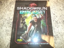 Shadowrun Ripping Reality A Sixth World Adventure Denver 3 RPG Game Book New 