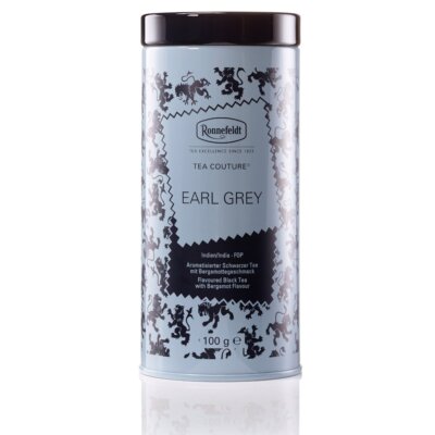 Ronnefeldt Tea Couture aromatisierter schwarzer loser Tee, Earl Grey, 3x 100 g