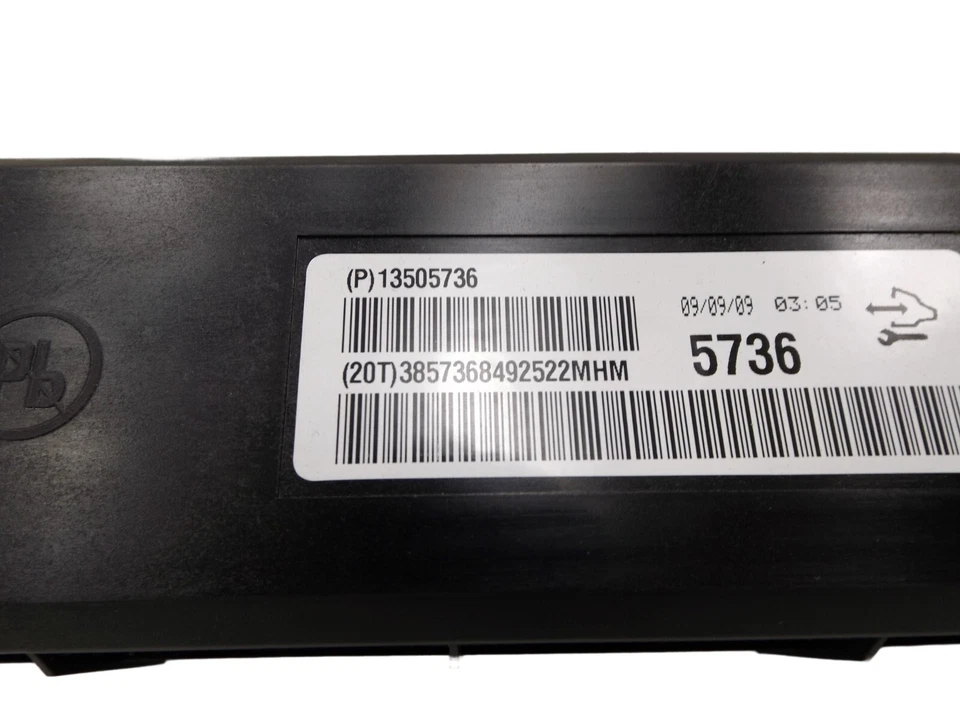 Модуль климат-контроля ручной 2010-2011 GMC Terrain б/у от оригинального производителя 13505736 - Изображение 2 из 3