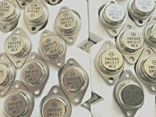 2N5886 NPN Silicon Transistor 80V / 25A /  TO-3 New 