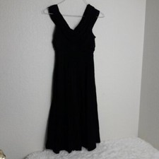 Asos SZ 4 Petite Black Maternity Dress NEW Viscose