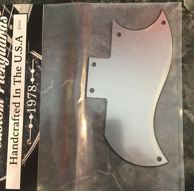 Epiphone G400 SG Pickguard Brushed Silver Made in USA for OLD Style G400'S