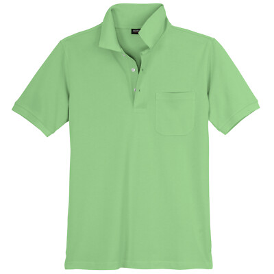 Redfield Übergrößen Poloshirt hellgrün