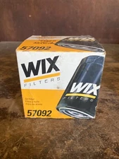 Wix Engine Oil Filter 57092 Free Shipping