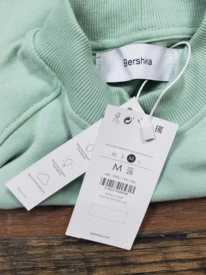 Bershka Copenhagen Embroidered Collegiate Sweatshirt Green Size M | eBay