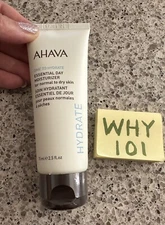 AHAVA Essential Day Moisturizer 2.5oz/75mL FULL SIZE EXP 9/2026 SEALED $67