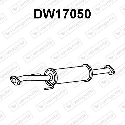 Silencieux avant Daewoo Matiz 0.8 1.0 en acier robuste renforcé