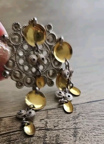 Vintage Norwegian Bunad 830 Silver Brooch, J.R.R marked - Bild 4 von 5