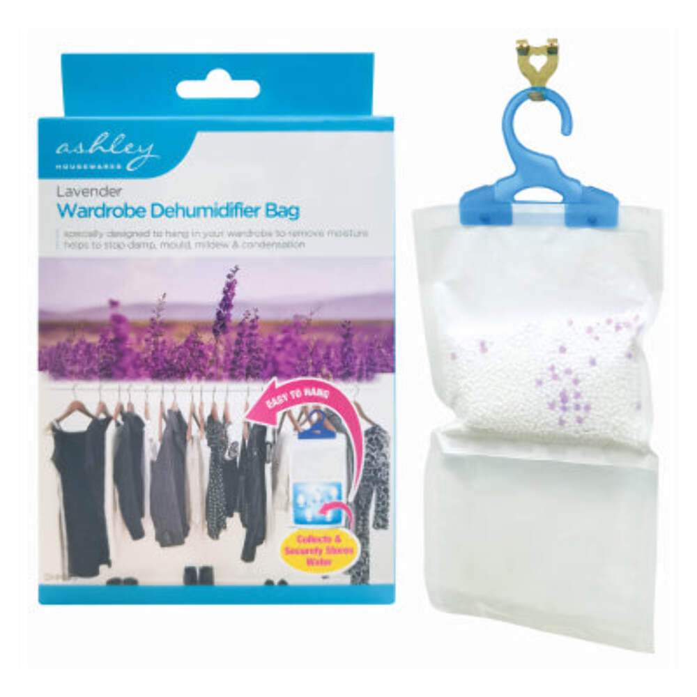 Ashley DHM122 Lavender Wardrobe Dehumidifier Bag