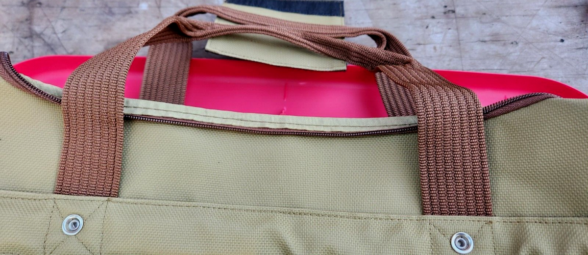 Abercrombie&Fitch  (カーキー) バッグ ABERCROMBIE & KENT Khaki Safari Duffle Bag Size 18 x 13 x 10