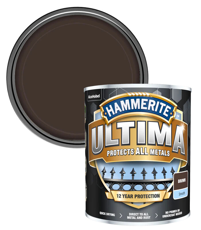 Primer Hammerite Ultima Black Hammerite Ultima Smooth Matt