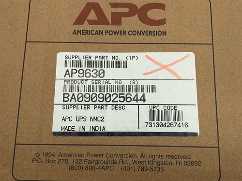 APC Schneider AP9630 UPS Network Management Card 2 New open box Lot 2 - 第 3/3 張圖片