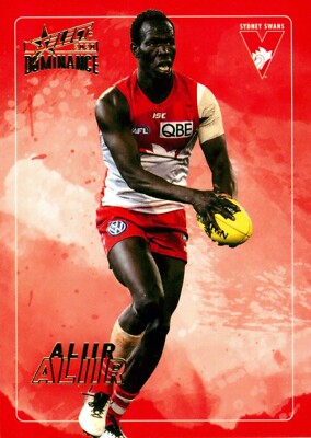 New 2020 Sydney Swans Afl Card Aliir Aliir Dominance Ebay