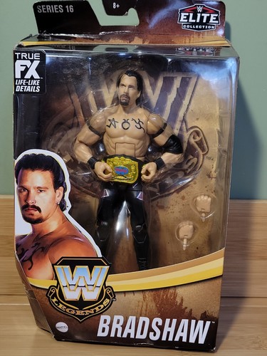 WWE Bradshaw Legends Elite Series #16 Mattel Figure Flashback WWF Box damage - Bild 1 von 6