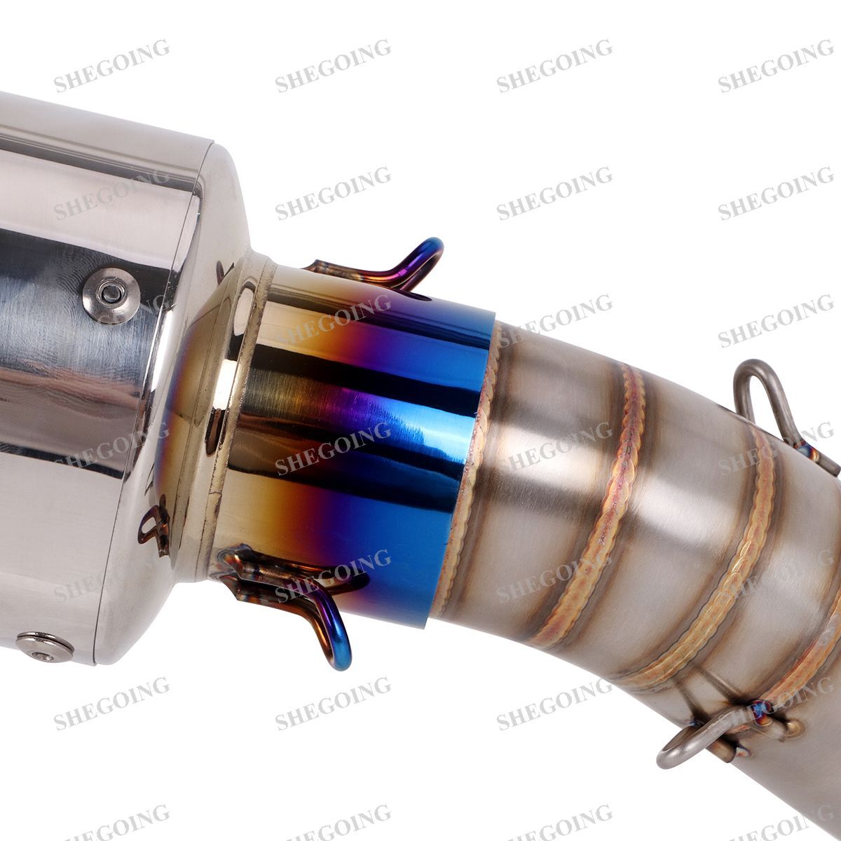 ふーうぅぅぅこ For Kawasaki Z125 13-18 Z125-PRO 19- 24 Exhaust Muffler Full