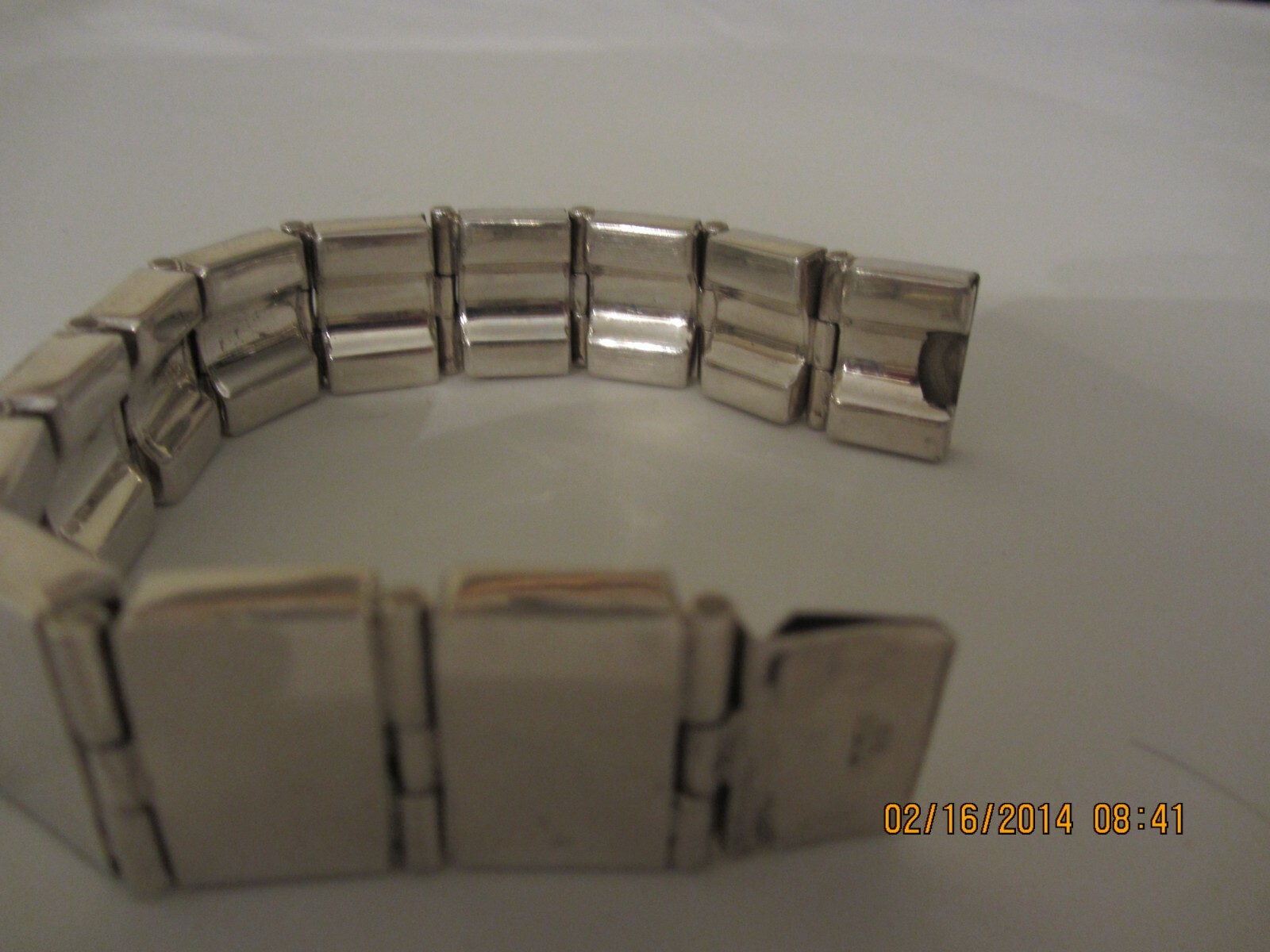SOLID STERLING SILVER.925, VERY ELEGANT BRACELET - image 4