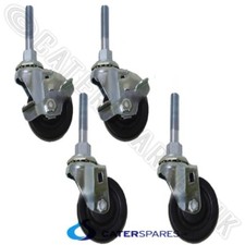 HENNY PENNY 03007 GENUINE SET OF CASTOR / WHEELS FOR PRESSURE FRYER