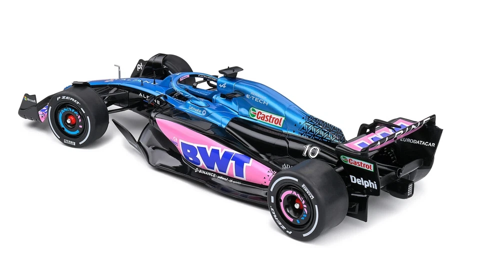 SOLIDO - Voiture de sport 2023 couleur bleu - ALPINE A523 version de présenta... - Photo 3/4