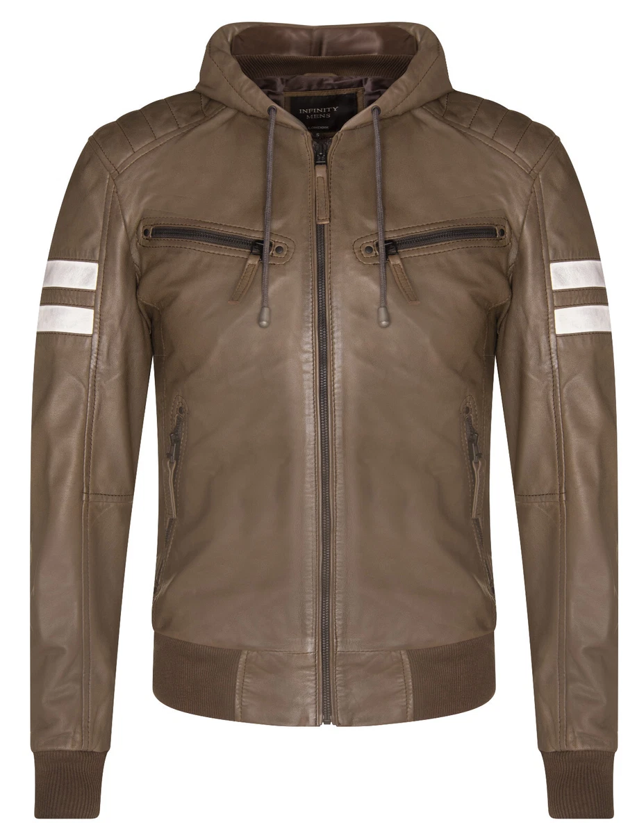 Blouson Homme Hiver Simili Cuir Doublée Polaire Casual Veste Zippee