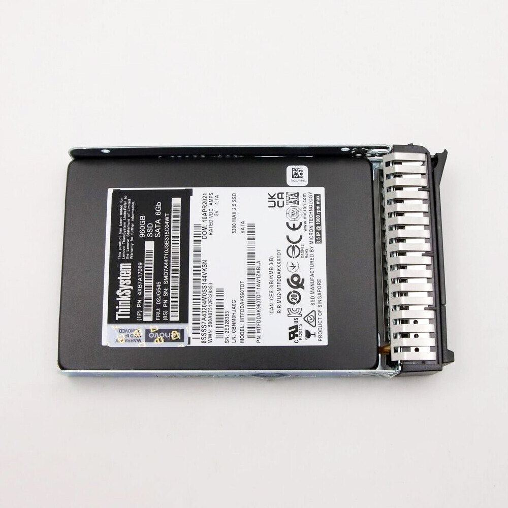 Compatible ThinkSystem 02JG545 4XB7A17089 2.5