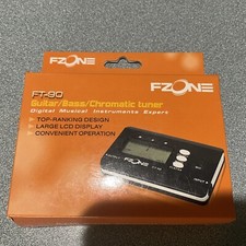 NEW FZONE FT -90 GUITAR BASS CHROMATIC TUNER DIGITAL MUSICAL FREE SH