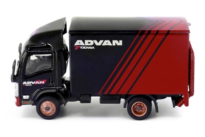 MiniGT 1/64 ISUZU N Series ADVAN ミニカー TINY JP3 03 JAPAN City ISUZU N Series ( ADVAN ) Truck Discast Car