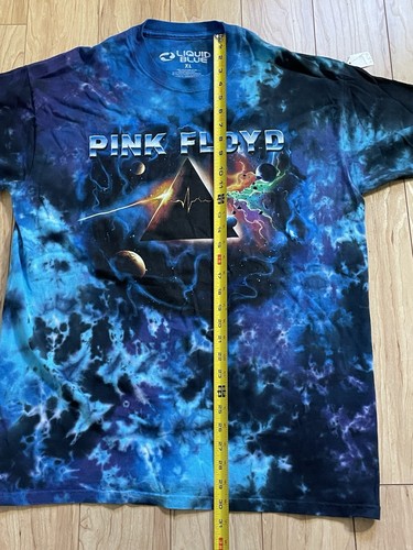 Liquid Blue Pink Floyd Space Tye Dye Tshirt - Bild 5 von 7